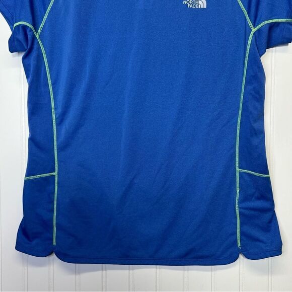THE NORTH FACE AMBITION WORKOUT SHORT SLEEVE T-SHIRT, WOMEN’S L flash dry - Picture 4 of 14
